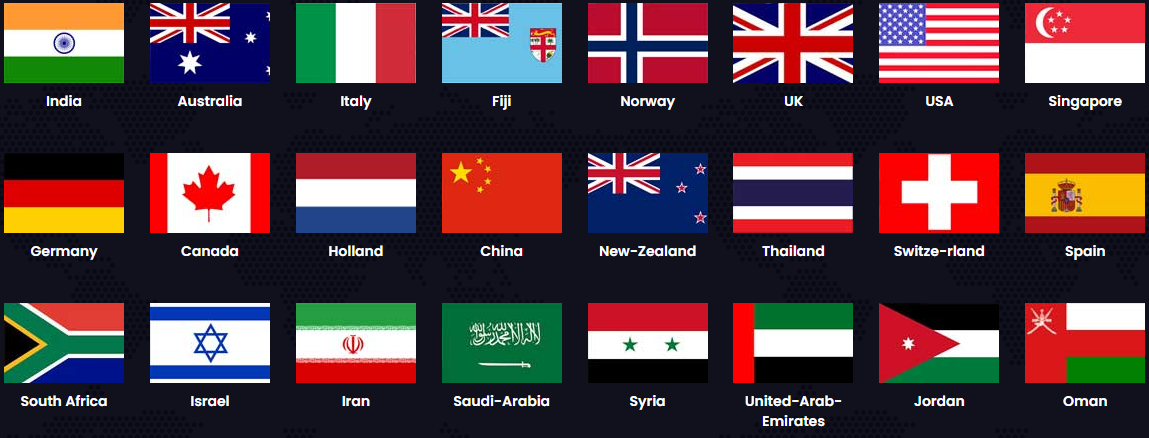 country flags
